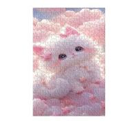 Jigsaw Puzzles for Adults 120 Pieces Cute Animal Kitty, Challenge High Difficulty, Educational Games Impossible Puzzle, Puzzles for Adults 120 Piece