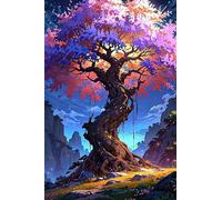 Jigsaw Puzzles for Adults 120, Puzzles for Adults Mountain Trees, Challenging Difficult Logic Puzzle, Puzzle 120 Pieces for Adult 9.8 x 7.9 inch
