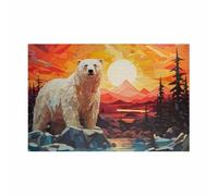 Jigsaw Puzzles for Adults 1200, Animal Bear Jungle, Impossible Puzzle for Adults Educational Games, Challenging Puzzles, Puzzle Game for Men Women Elders Seniors