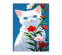 Jigsaw Puzzles for Adults 1200 Animal Cat Flower, Challenge Educational Game, Impossible High Difficult Jigsaw Puzzles for Adults, Puzzle 1200 Pieces