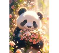 Jigsaw Puzzles for Adults 1200 Piece Flower Bouquet Panda, Jigsaws 1200 pieces for adults Family Activity, Challenging puzzles Games, Colourful, Beautiful Decoration Puzzle
