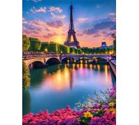 Jigsaw Puzzles for Adults 1200 Piece jigsaw puzzles for Adult Educational Game Challenge Toy 1200 Pieces Puzzle Challenging Games for The Whole for adults,City Eiffel Tower puzzle Gifts