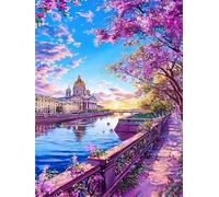 Jigsaw Puzzles for Adults 1200 Piece jigsaw puzzles for Adult Educational Game Challenge Toy 1200 Pieces Puzzle Challenging Games for The Whole for adults,City Castle River puzzle Gifts