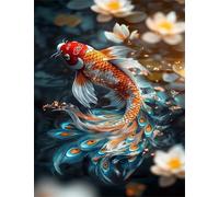 Jigsaw Puzzles for Adults 1200 piece,Landscape Lake Koi puzzles for adults,Classic Educational Games DIY Handwork Puzzle for Home Decor Gift