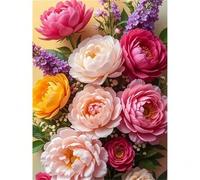 Jigsaw Puzzles for Adults 1200 Piece Pink Peony Lilac, Jigsaws 1200 pieces for adults Family Activity, Challenging puzzles Games, Colourful, Beautiful Decoration Puzzle