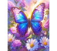 Jigsaw Puzzles for Adults 1200 Piece Purple Butterfly Flower, Jigsaws 1200 pieces for adults Family Activity, Challenging puzzles Games, Colourful, Beautiful Decoration Puzzle