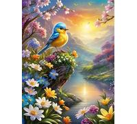 Jigsaw Puzzles for Adults 1200 Piece Stone Flower Sunset, Jigsaws 1200 pieces for adults Family Activity, Challenging puzzles Games, Colourful, Beautiful Decoration Puzzle