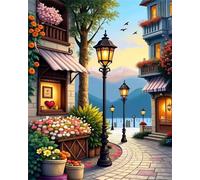 Jigsaw Puzzles for Adults 1200 Piece Streetlights City Streets, Jigsaws 1200 pieces for adults Family Activity, Challenging puzzles Games, Colourful, Beautiful Decoration Puzzle