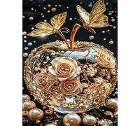 Jigsaw Puzzles for Adults 1200 Pieces,Crystal Rose Butterfly jigsaw puzzle 75x50 cm Challenging DIY Puzzle for Home Decoration,Family puzzles Perfect for Game