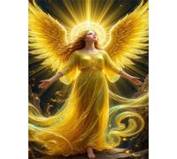 Jigsaw Puzzles for Adults 1200 Pieces,Golden Angel Girl jigsaw puzzle 75x50 cm Challenging DIY Puzzle for Home Decoration,Family puzzles Perfect for Game