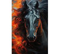 Jigsaw Puzzles for Adults 1200, Puzzles for Adults Abstract Animal Horse, Challenging Difficult Logic Puzzle, Puzzle 1200 Pieces for Adult 29.5 x 19.7 inch