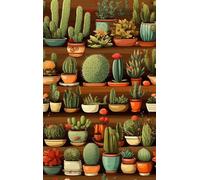 Jigsaw Puzzles for Adults 1200, Puzzles for Adults Cactus, Challenging Difficult Logic Puzzle, Puzzle 1200 Pieces for Adult 29.5 x 19.7 inch