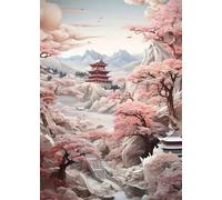 Jigsaw Puzzles for Adults 1200, Puzzles for Adults Chinese Landscapes, Challenging Difficult Logic Puzzle, Puzzle 1200 Pieces for Adult 29.5 x 19.7 inch