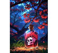 Jigsaw Puzzles for Adults 1200, Puzzles for Adults Tree Leaf Ghost, Challenging Difficult Logic Puzzle, Puzzle 1200 Pieces for Adult 29.5 x 19.7 inch