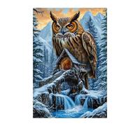 Jigsaw Puzzles for Adults 1200 Winter Owls, Challenge Educational Game, Impossible High Difficult Jigsaw Puzzles for Adults, Puzzle 1200 Pieces