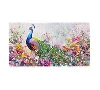 Jigsaw Puzzles for Adults 1312 Piece, Puzzle Educational Games, Challenging Puzzle Game for The Whole for Women, Gifts for Men, DIY Craft Puzzles for Home Decoration Gifts, Theme: Colorful Peacock h56