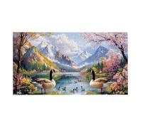 Jigsaw Puzzles for Adults 1312 Piece, Puzzle Educational Games, Challenging Puzzle Game for The Whole for Women, Gifts for Men, DIY Craft Puzzles for Home Decoration Gifts, Theme: Scenic Duck h-246