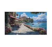 Jigsaw Puzzles for Adults 1312 Piece, Puzzle Educational Games, Challenging Puzzle Game for The Whole for Women, Gifts for Men, DIY Craft Puzzles for Home Decoration Gifts, Theme: Coastal Cafe h-283