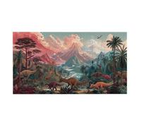 Jigsaw Puzzles for Adults 1312 Piece, Puzzle Educational Games, Challenging Puzzle Game for The Whole for Women, Gifts for Men, DIY Craft Puzzles for Home Decoration Gifts,Theme: Dinosaur Scenery h612