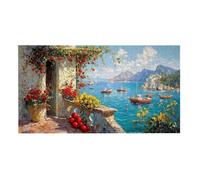 Jigsaw Puzzles for Adults 1312 Piece, Puzzle Educational Games, Challenging Puzzle Game for The Whole for Women, Gifts for Men, DIY Craft Puzzles for Home Decoration Gifts, Theme: Sea View Ship h-301