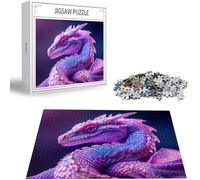 Jigsaw Puzzles for Adults 1314 Piece Challenging Game Toys, 1314 Piece Jigsaw Puzzles for Adults Dinosaur, Impossible Puzzle Animal Fun Theme Puzzle Classic Educational Games, Gifts for Men H-1353