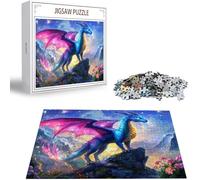 Jigsaw Puzzles for Adults 1314 Piece Challenging Game Toys, 1314 Piece Jigsaw Puzzles for Adults Dream, Impossible Puzzle Dinosaur Fun Theme Puzzle Classic Educational Games, Gifts for Men H-3549