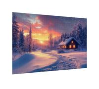 Jigsaw Puzzles for Adults 1314 Piece Difficult Challenging, Winter, n-108