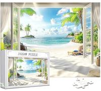 Jigsaw Puzzles for Adults 1314 Pieces, Jigsaws 1314 Pieces for Adults, Wooden Puzzle Challenging Game with Gift Box Packaging for Home Decor Bedroom Decor,Theme: Landscape, Outside The Window,Model303