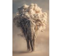 Jigsaw Puzzles for Adults 150, Animal Elephant Puzzles for Adults, Challenging Puzzle Games, Difficult Puzzle 150 Pieces