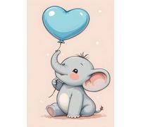 Jigsaw Puzzles for Adults 150, Challenge High Difficulty, Educational Game Decompression Jigsaw Puzzle, Balloon Animal Elephant Puzzle 150 Pieces