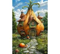 Jigsaw Puzzles for Adults 150, Fantasy Cottage Puzzles for Adults, Challenging Puzzle Games, Difficult Puzzle 150 Pieces