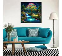 Jigsaw Puzzles for Adults 150 piece Creek Tree, 150 Piece Difficult jigsaw puzzles for adults, Challenging Jigsaws 150 pieces, Puzzle Game for The Whole for Women, Gifts for Men 65x65cm