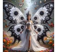 Jigsaw Puzzles for Adults 150 piece Fairy Wings, 150 Piece Difficult jigsaw puzzles for adults, Challenging Jigsaws 150 pieces, Puzzle Game for The Whole for Women, Gifts for Men 65x65cm