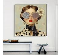 Jigsaw Puzzles for Adults 150 piece Modern Woman, 150 Piece Difficult jigsaw puzzles for adults, Challenging Jigsaws 150 pieces, Puzzle Game for The Whole for Women, Gifts for Men 65x65cm