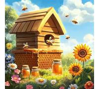 Jigsaw Puzzles for Adults 150 piece Plant Hive, 150 Piece Difficult jigsaw puzzles for adults, Challenging Jigsaws 150 pieces, Puzzle Game for The Whole for Women, Gifts for Men 65x65cm