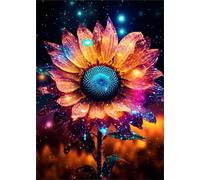 Jigsaw Puzzles for Adults 150 Starry Sky Flowers Puzzle Impossible Hard Difficult Challenging Puzzle for Adults 150 Piece Puzzle Games 13.8 x 9.8 inch