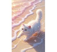 Jigsaw Puzzles for Adults 150, Waves Beach Cat Puzzle, Challenging Puzzles, Perfect for Relaxation, Creativity & Gift Giving 150 Piece Puzzle Games for Adults
