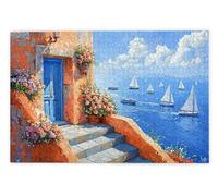 Jigsaw Puzzles for Adults 1500, 1500 Piece Jigsaw Puzzles for Adults, Challenging Wooden Jigsaws Puzzle for The Whole for Women, Puzzle for Home Wall Decor, Gifts for Women/Men, Theme: Landscape, H-8