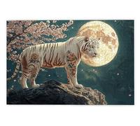 Jigsaw Puzzles for Adults 1500, 1500 Piece Jigsaw Puzzles for Adults, Challenging Wooden Jigsaws Puzzle for The Whole for Women, Puzzle for Home Wall Decor, Gifts for Women/Men, Theme: Tiger, U-48