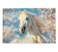 Jigsaw Puzzles for Adults 1500, 1500 Piece Jigsaw Puzzles for Adults, Challenging Wooden Jigsaws Puzzle for The Whole for Women, Puzzle for Home Wall Decor, Gifts for Women/Men, Theme: Horse, I-30