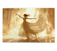 Jigsaw Puzzles for Adults 1500, 1500 Piece Jigsaw Puzzles for Adults, Challenging Wooden Jigsaws Puzzle for The Whole for Women, Puzzle for Home Wall Decor, Gifts for Women/Men, Theme: Dancer, G-38