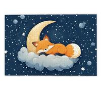 Jigsaw Puzzles for Adults 1500, 1500 Piece Jigsaw Puzzles for Adults, Challenging Wooden Jigsaws Puzzle for The Whole for Women, Puzzle for Home Wall Decor, Gifts for Women/Men, Theme: Fox, H-24