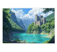 Jigsaw Puzzles for Adults 1500, 1500 Piece Jigsaw Puzzles for Adults, Challenging Wooden Jigsaws Puzzle for The Whole for Women, Puzzle for Home Wall Decor, Gifts for Women/Men, Theme: Landscape, C-48