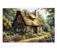 Jigsaw Puzzles for Adults 1500, 1500 Piece Jigsaw Puzzles for Adults, Challenging Wooden Jigsaws Puzzle for The Whole for Women, Puzzle for Home Wall Decor, Gifts for Women/Men, Theme: Garden, V-48