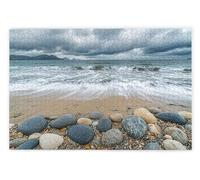 Jigsaw Puzzles for Adults 1500, 1500 Piece Jigsaw Puzzles for Adults, Challenging Wooden Jigsaws Puzzle for The Whole for Women, Puzzle for Home Wall Decor, Gifts for Women/Men, Theme: Beach, Z-8