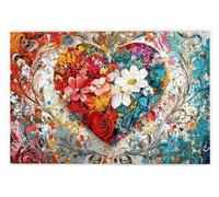 Jigsaw Puzzles for Adults 1500, 1500 Piece Jigsaw Puzzles for Adults, Challenging Wooden Jigsaws Puzzle for The Whole for Women, Puzzle for Home Wall Decor, Gifts for Women/Men, Theme: Love, Z-98