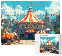 Jigsaw Puzzles for Adults 1500, 1500 Piece Jigsaw Puzzles for Adults, Wooden Game for The Whole for Men, red Pzzle for Christmas Decorations, Gifts for Women, paradise Pattern PjY265 M-B