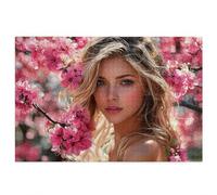 Jigsaw Puzzles for Adults 1500, 1500 Piece Jigsaw Puzzles for Adults, Wooden Puzzle Game for The Whole for Men, Woman Puzzle for Christmas Decorations, Gifts for Women, Theme: Flower Pattern, U-8