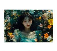 Jigsaw Puzzles for Adults 1500, 1500 Piece Jigsaw Puzzles for Adults, Wooden Puzzle Game for The Whole for Men, Girl Puzzle for Christmas Decorations, Gifts for Women, Theme: Flower Pattern, A-20