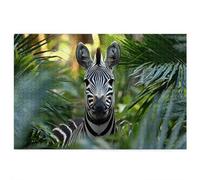 Jigsaw Puzzles for Adults 1500, 1500 Piece Jigsaw Puzzles for Adults, Wooden Puzzle Game for The Whole for Men, Animal Puzzle for Christmas Decorations, Gifts for Women, Theme: Zebra Pattern, E-16